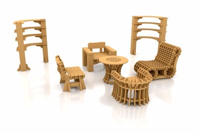 紙家具